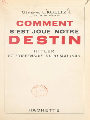 cover image of Comment s'est joué notre destin